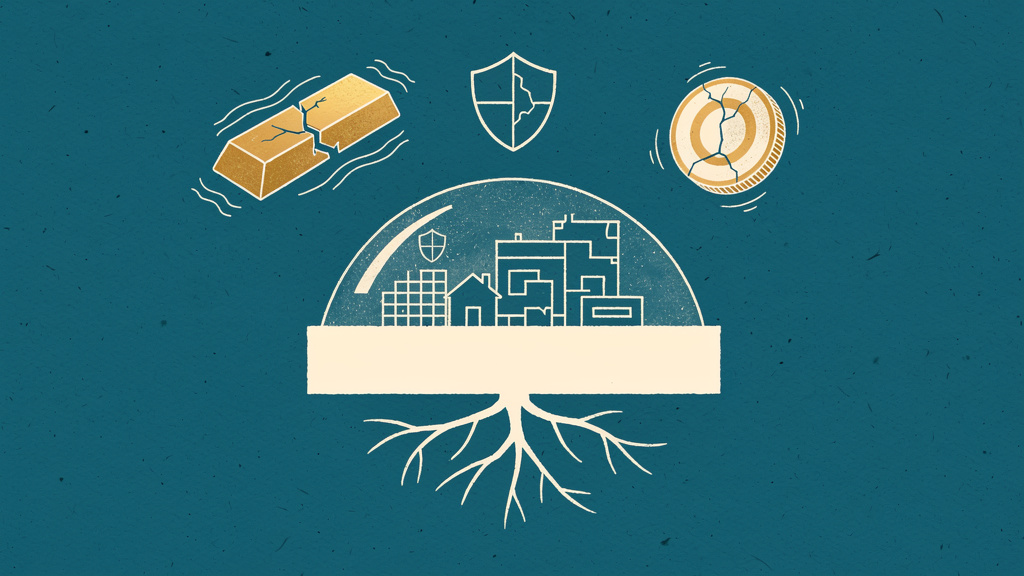 Dlaczego ziemia jest bezpieczniejsza od złota i kryptowalut?